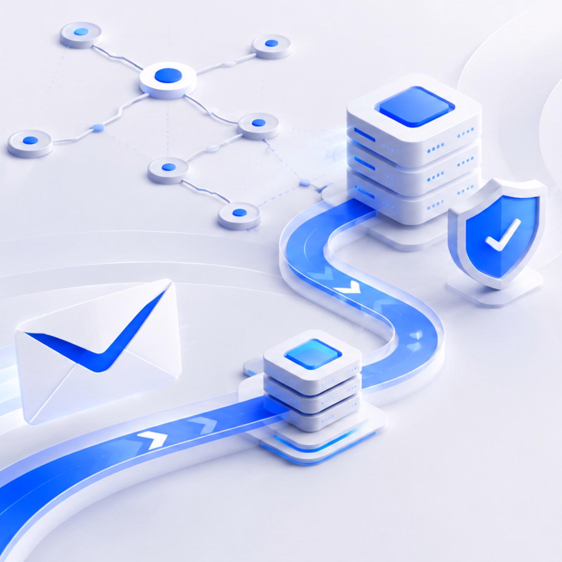 Custom domain email DNS records: MX, SPF, DKIM, and DMARC