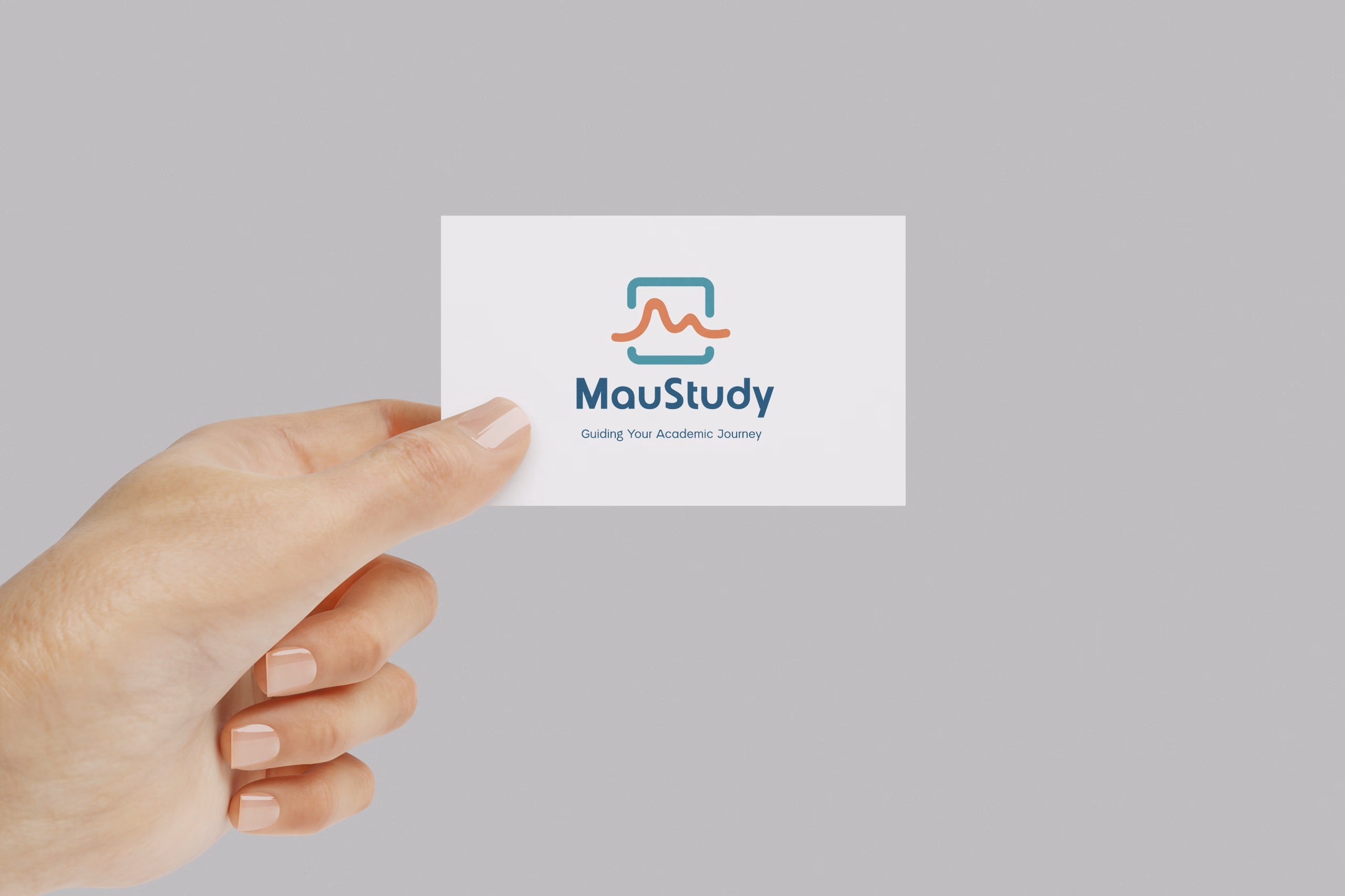 MauStudy visual branding elements and color palette for Mauritian education platform